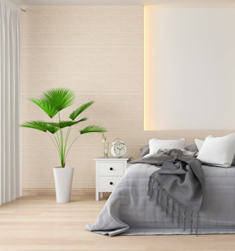 Acabamento em piso de madeira